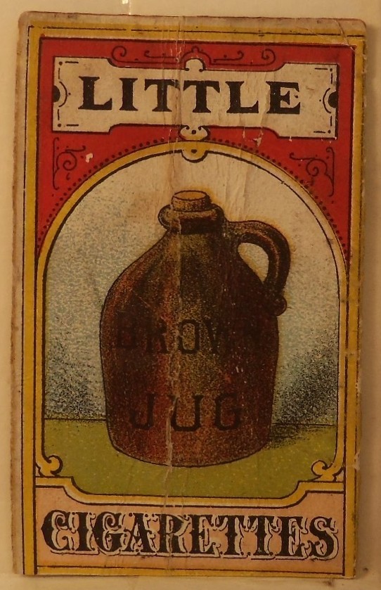 little brown jug cigarettes label